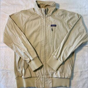 Patagonia Men’s Baggies Jacket, 100% Organic Cotton - El Cap Khaki (Like New)